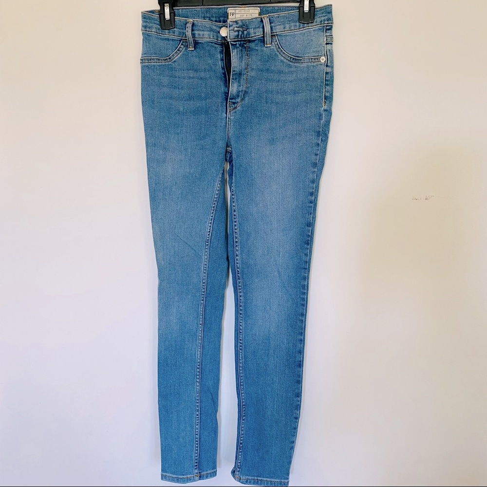 Free people high rise skinny jean